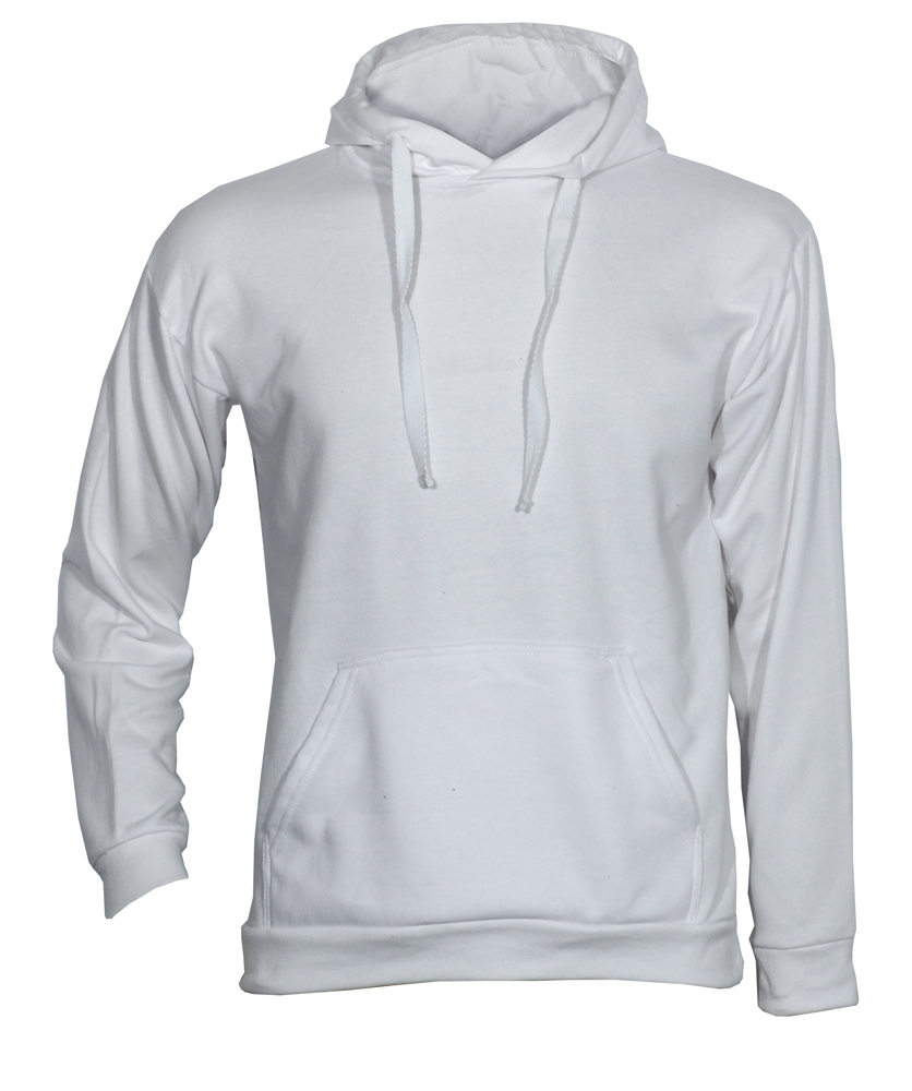 KPrime SWP280W Φούτερ μπλούζα, Λευκό, με κουκούλα και μπροστινή τσέπη KPrime SWP280W Φούτερ μπλούζα, Λευκό, με κουκούλα και μπροστινή τσέπη