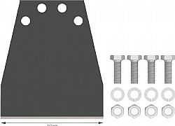BOSCH Σετ αντικατάστασης ξύστρας δαπέδου PRO SDS max, 152mm