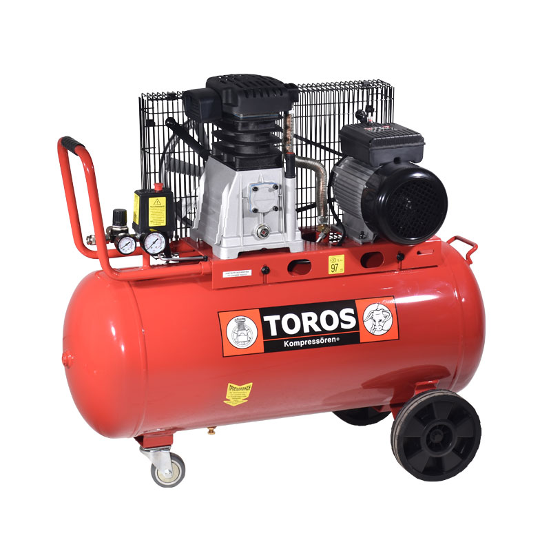 TOROS Αεροσυμπιεστής με Ιμάντα 90lt, 3Hp, 230V TOROS Αεροσυμπιεστής με Ιμάντα 90lt, 3Hp, 230V