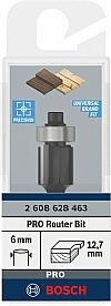 Κοπτικό Ρούτερ Φρέζα Κουρέματος με Ρουλεμάν (D)12,7mm (L)13mm 6mm Αξονα Δίκοπη Σκληρομέταλλο BOSCH