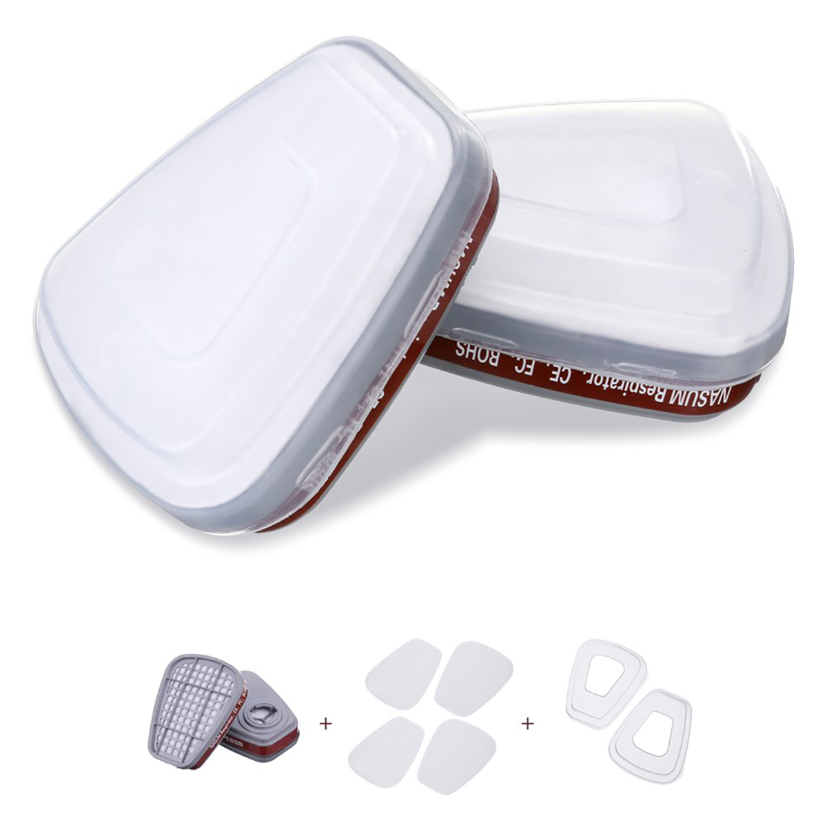 FINERGO G25Ε Φίλτρο Μάσκας Ενεργού ʼνθρακα 2τμχ  