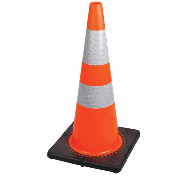 PROTEX Κώνος Σήμανσης Εύκαμπτος UV PVC 90cm