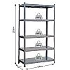 UNIMAC Μεταλλική ραφιέρα 265kg/ράφι, 5 ράφια 100x50x200cm