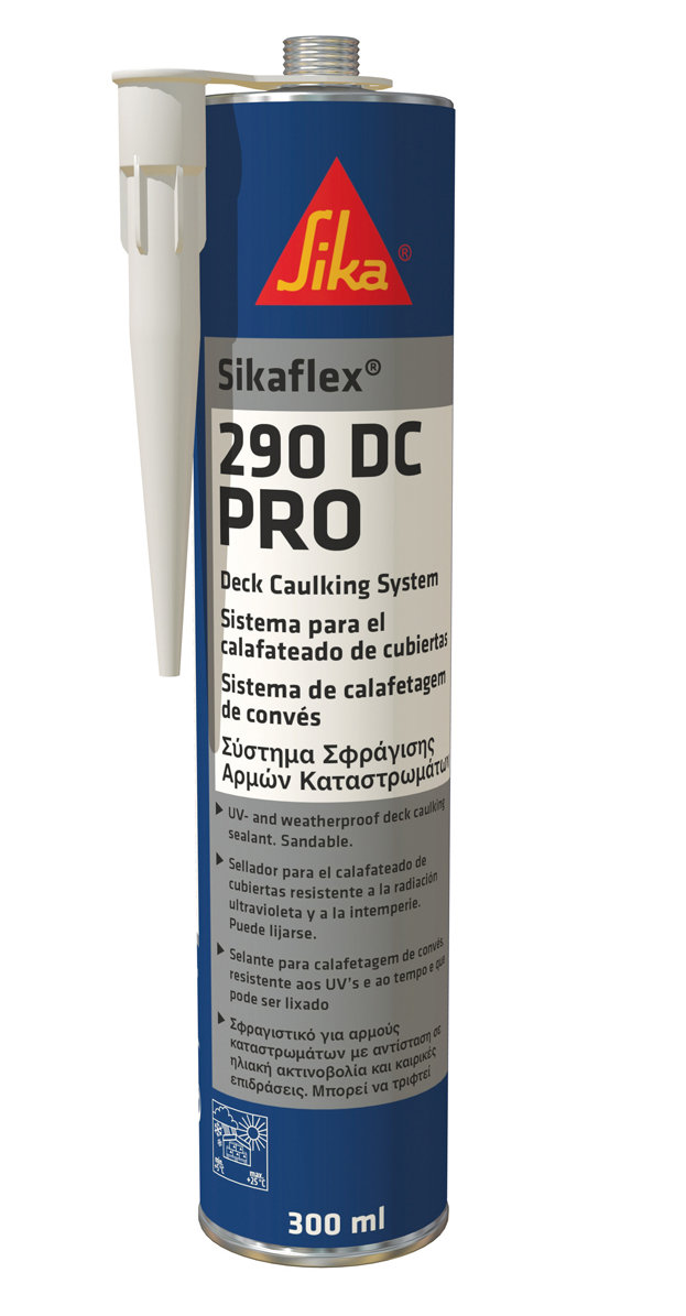 SIKA SIKAFLEX-290 DC PRO,  ΣΦΡΑΓΙΣΤΙΚΟ ΓΙΑ ΑΡΜΟΥΣ ΚΑΤΑΣΤΡΩΜΑΤΟΣ 300ML (ΜΑΥΡΟ)
