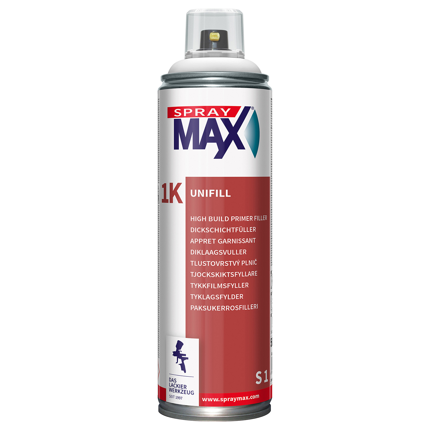 Kwasny Group SPRAY MAX SPRAY ΓΕΜΙΣΤΙΚΟ & ΑΣΤΑΡΙ 1Κ UNIFILL - 500ML Kwasny Group SPRAY MAX SPRAY ΓΕΜΙΣΤΙΚΟ & ΑΣΤΑΡΙ 1Κ UNIFILL - 500ML