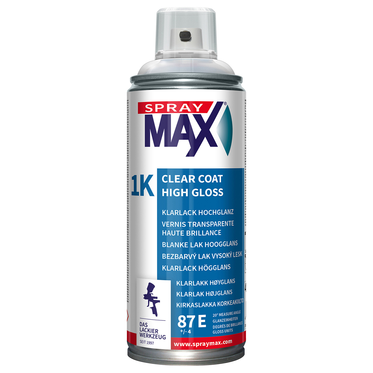 KWASNY GROUP SPRAY ΒΕΡΝΙΚΙ ΥΨΗΛΗΣ ΓΥΑΛΑΔΑΣ 1K CLEAR COAT HIGHGLOSS, ΔΙΑΦΑΝΕΣ - 400ML KWASNY GROUP SPRAY ΒΕΡΝΙΚΙ ΥΨΗΛΗΣ ΓΥΑΛΑΔΑΣ 1K CLEAR COAT HIGHGLOSS, ΔΙΑΦΑΝΕΣ - 400ML