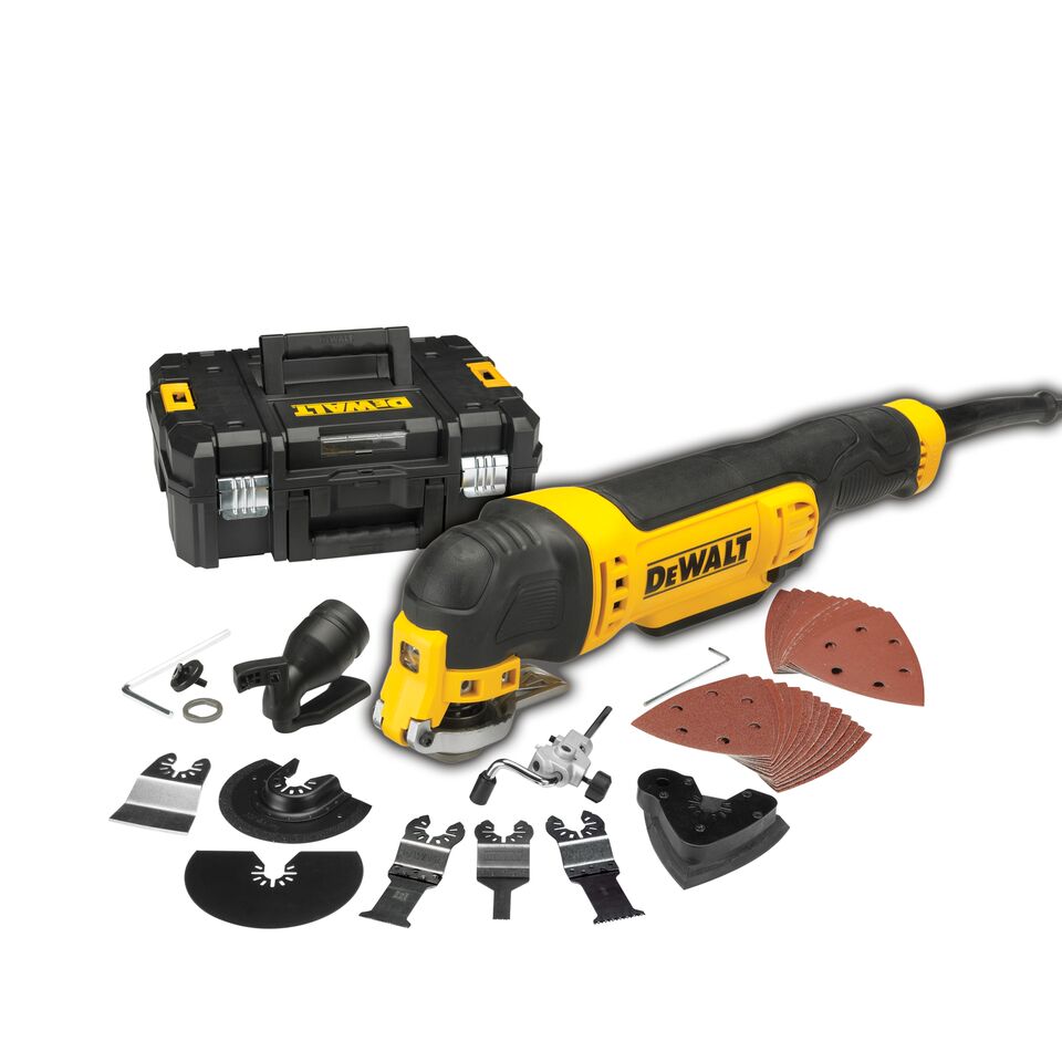 Πολυεργαλείο 300W DWE315KT-QS+37Εξαρτήματα DEWALT