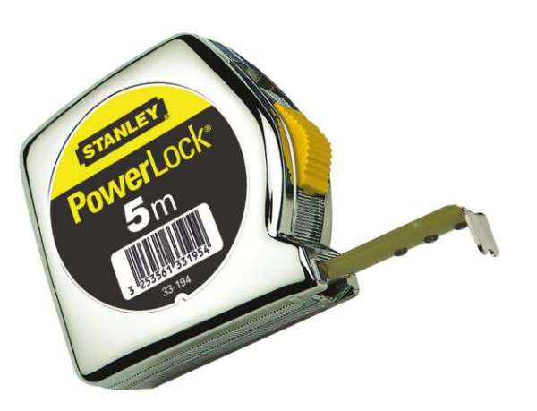 Μετροταινία 5m Powerlock 0-33-194 STANLEY