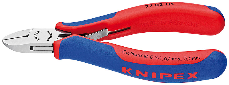 Πλαγιοκόφτης 115mm Ηλεκτρονικών 7702115 KNIPEX