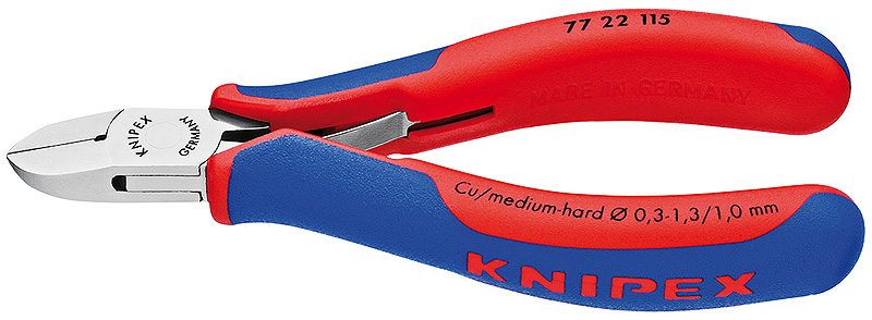 Πλαγιοκόφτης 115mm Ηλεκτρονικών 7722115 KNIPEX