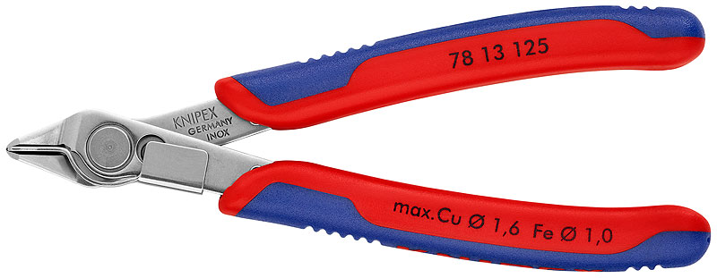 Πλαγιοκόφτης 125mm Ηλεκτρονικών 7813125 KNIPEX