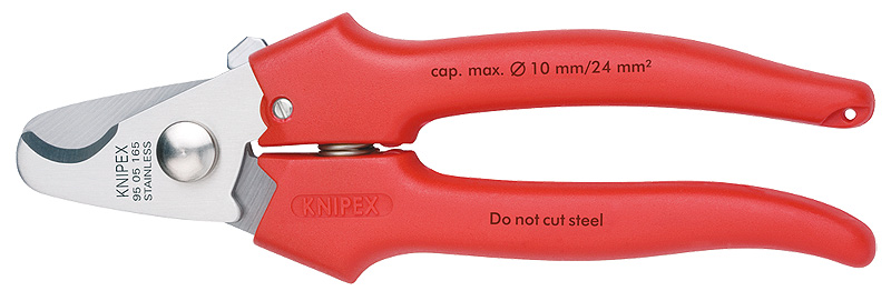 Κόφτης 165mm Καλωδίων 9505165 KNIPEX