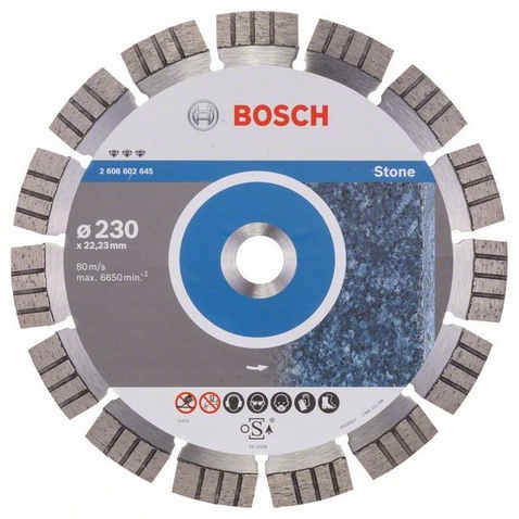 Διαμαντόδισκος κοπής 230mm Πετρωμάτων Best for Stone BOSCH