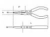 Πλατυτσίμπιδο 160mm με Πλακέ Μακριά Ράμφη 1162BM BETA