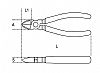 Πλαγιοκόφτης 160mm με Λαβή από Διπλό Υλικό 1082BM BETA