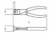 Εμπροσθοκόφτης 160mm Βαριάς Χρήσης Λαβές Καλυμμένες με Διπλό Στρώμα PVC 1088 BETA