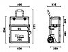 Τρόλεϊ Εργαλείων με Δύο Στοιχεία C41S-4100S BETA