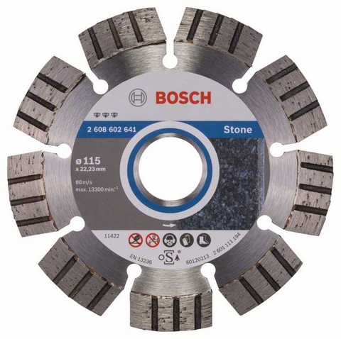 Διαμαντόδισκος κοπής 115 mm Πετρωμάτων Best for Stone BOSCH