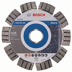 Διαμαντόδισκος κοπής 125mm Πετρωμάτων Best for Stone BOSCH