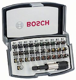 Σετ κατσαβιδόλαμων Extra Hard 32 τεμαχίων BOSCH