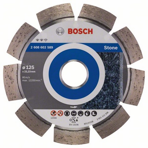 Διαμαντόδισκος κοπής 125mm Πετρωμάτων Expert for Stone BOSCH