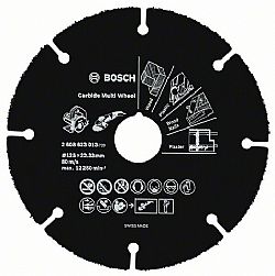 Δίσκος κοπής 125mm γενικής χρήσης  Multi Wheel BOSCH