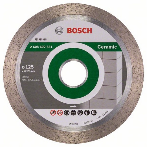 Διαμαντόδισκος Κοπής 125mm for Ceramic BOSCH