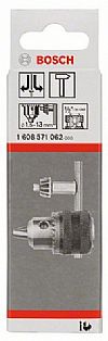 Γραναζωτό τσοκ έως 13 mm με κλειδί 1/2'' BOSCH