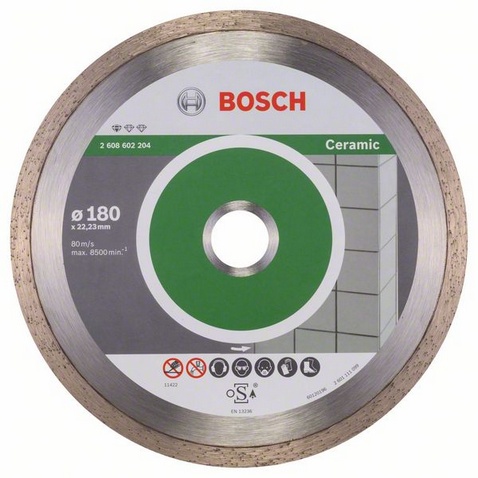 Διαμαντόδισκος Κοπής 180mm Standard for Ceramic BOSCH