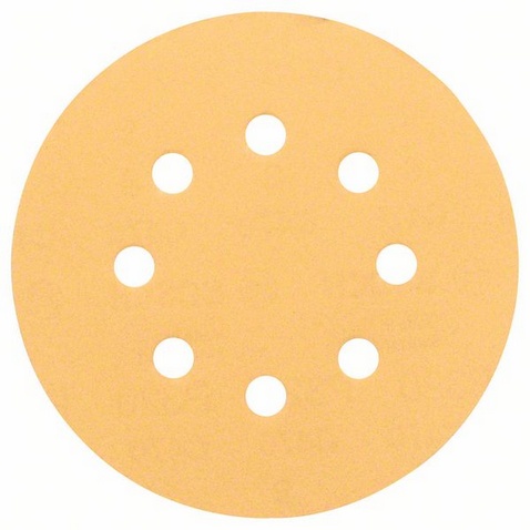 Γυαλόχαρτο Φ125mm 8 τρύπες No.180 Wood and Paint C470 BOSCH