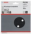 Γυαλόχαρτο Φ150mm 6 τρύπες No.120 Best for Coatings and Composites F355 BOSCH