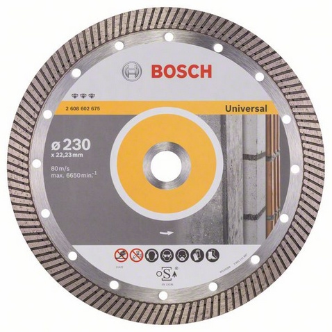 Διαμαντόδισκος κοπής 230mm Best for Universal Turbo BOSCH