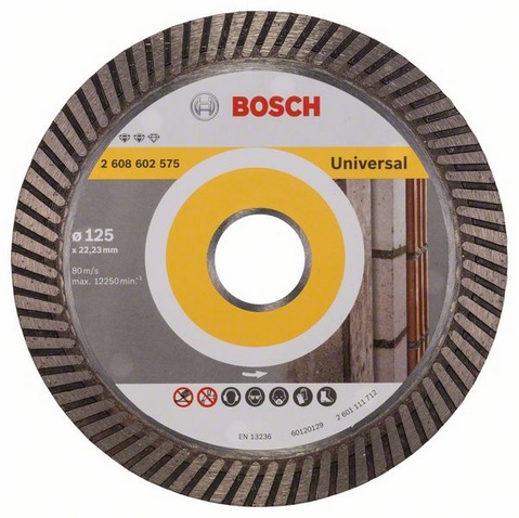 Διαμαντόδισκος κοπής 125mm Expert for Universal Turbo BOSCH