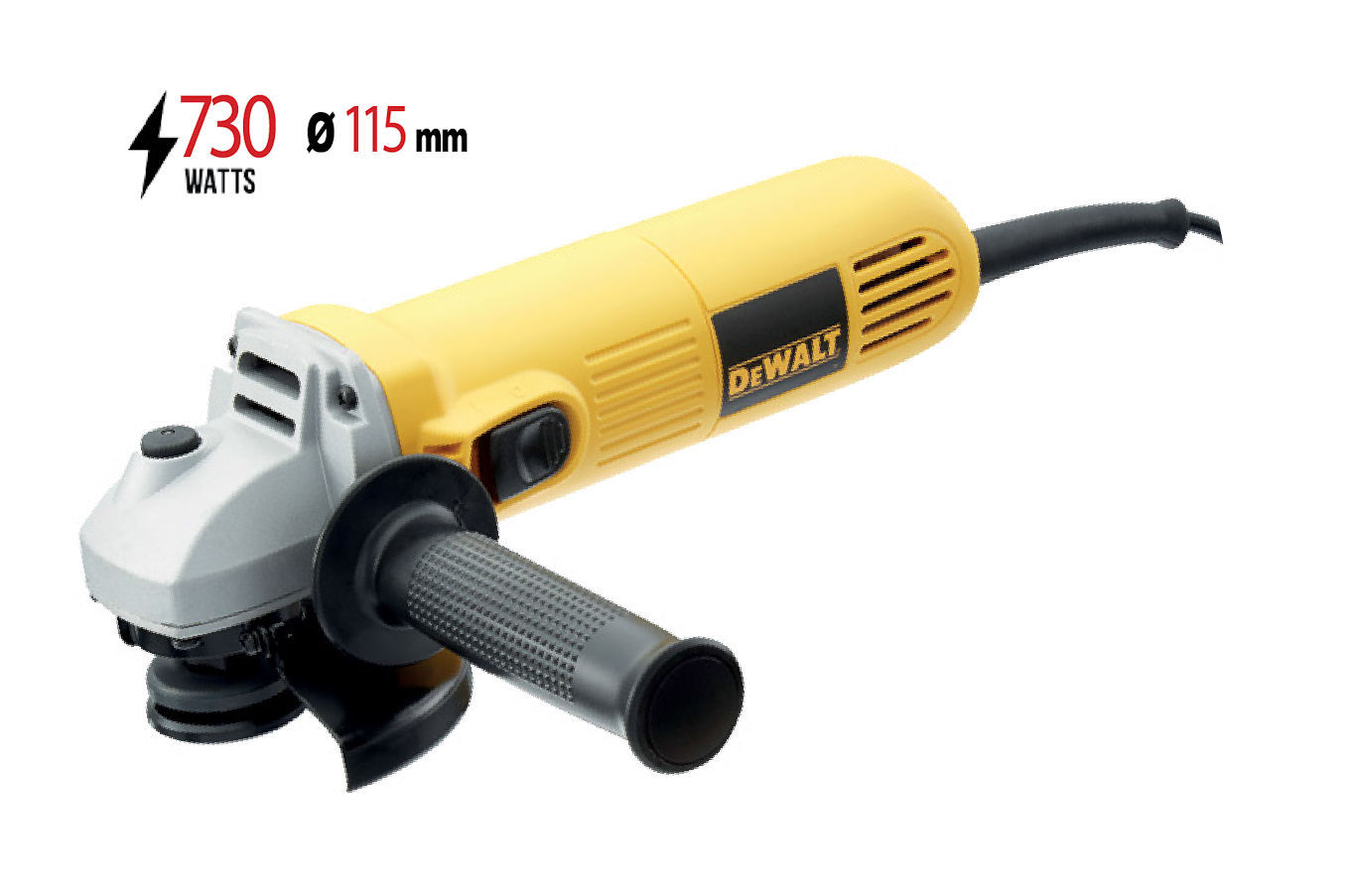 Γωνιακός Τροχός 730Watt 115mm DEWALT