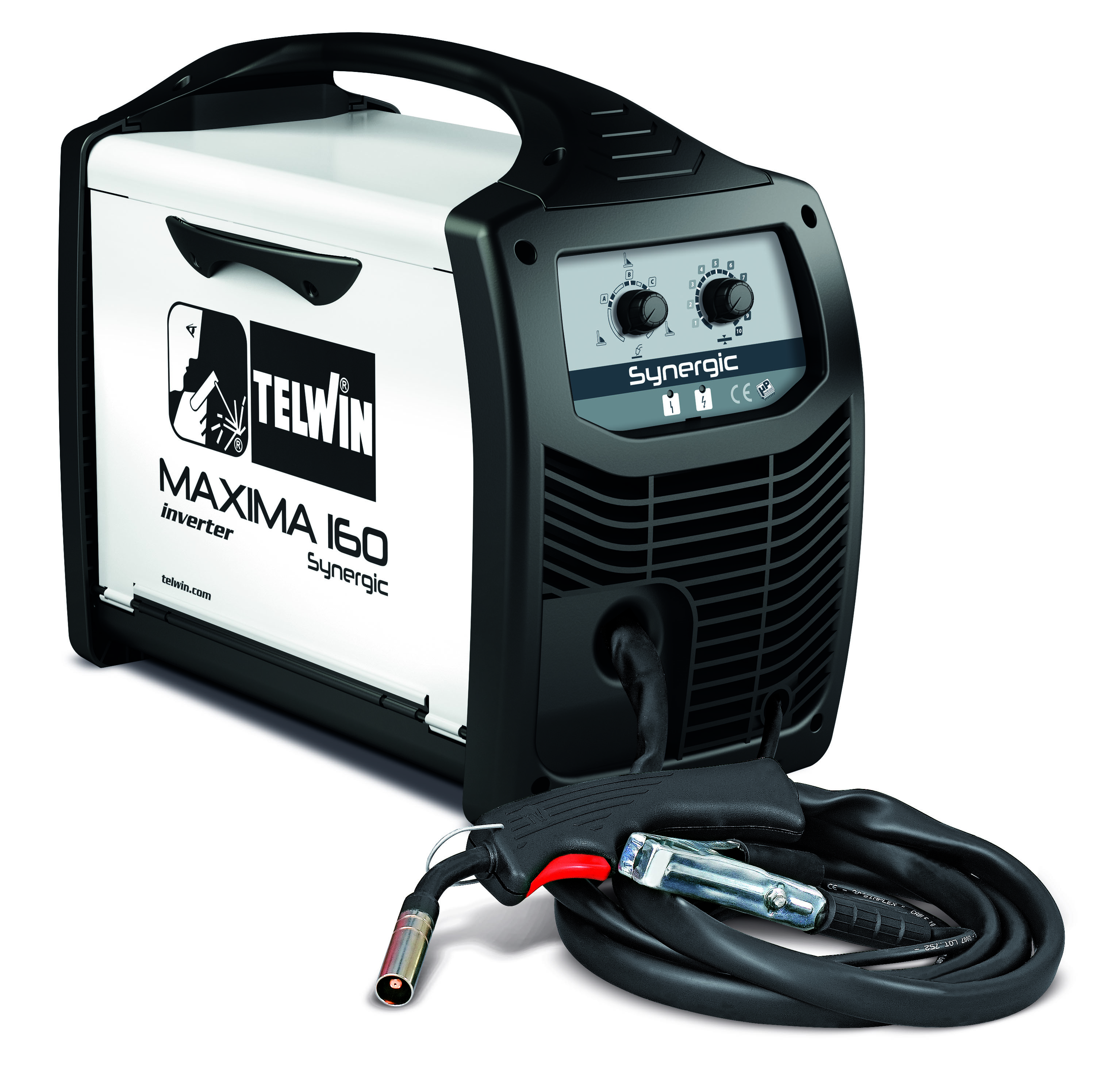 Ηλεκτροκόλληση Inverter σύρματος 150Α MIG-MAG/FLUX MAXIMA 160 Synergic TELWIN