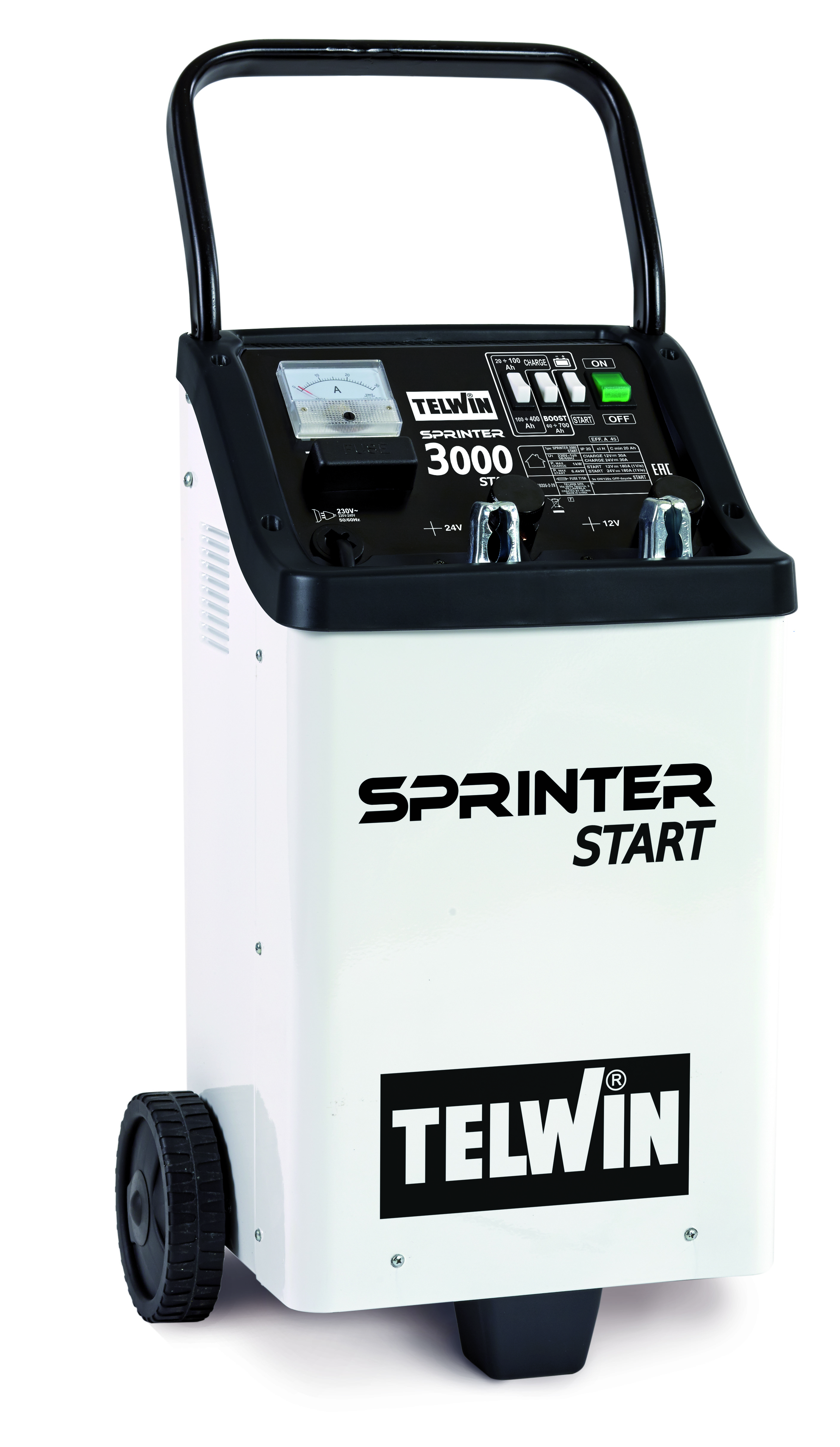 Φορτιστής - εκκινητής μπαταρίας 12/24 V SPRINTER 3000 START TELWIN