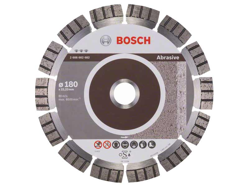 Διαμαντόδισκος 180mm Best for abrasives BOSCH