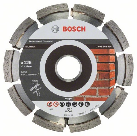 Διαμαντόδισκος 125mm κοπής Expert for Mortar BOSCH