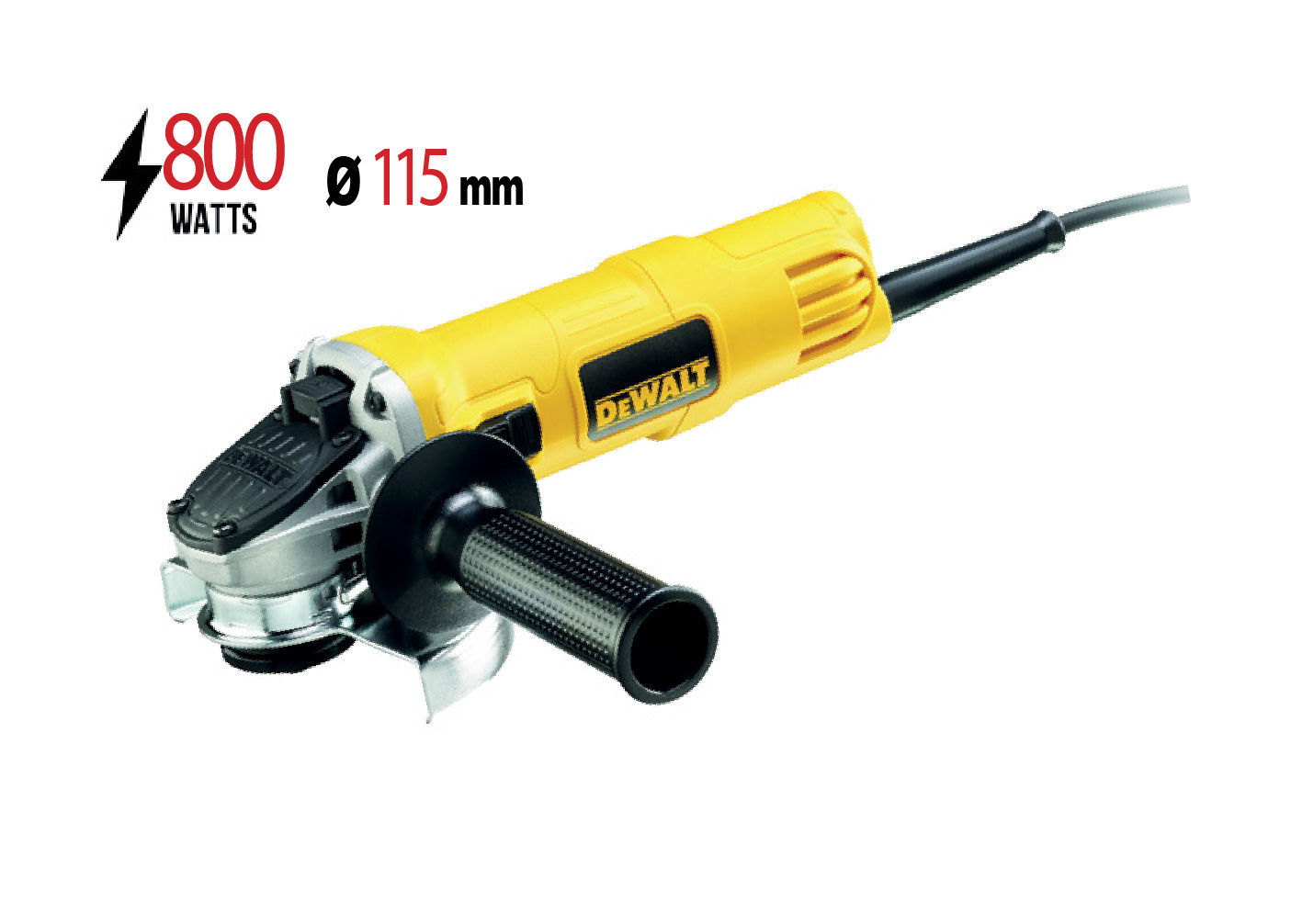 Γωνιακός Τροχός 115mm 800Watt DEWALT