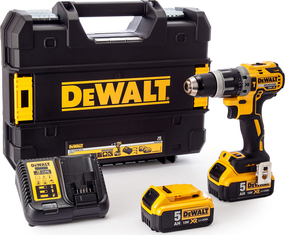 Κρουστικό Δραπανοκατσαβίδο BRUSSLESS 18V 5Ah DEWALT