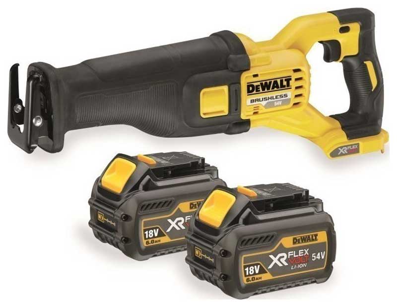 Σεγάτσα 54V XR 2x6.0Ah FlexVolt DEWALT